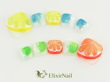 エリクサーネイル 池袋(Elixir Nail)/フット やり放題/クーポン使用