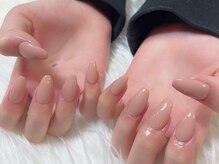 QBネイル 多摩センター店(QB Nail)/ワンカラー+長さ出し10本　