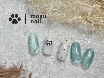 モグネイル(Mogunail)/7.8月定額A/リボンネイル