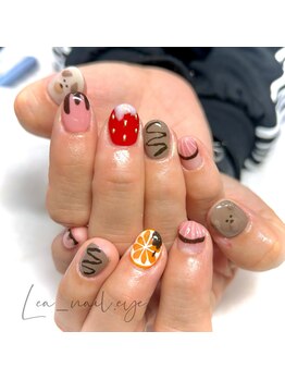 レア(Lea)/バレンタインネイル