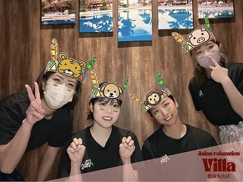 アジアンリラクゼーション ヴィラ 豊田丸山店(asian relaxation villa)/【スタッフ写真】