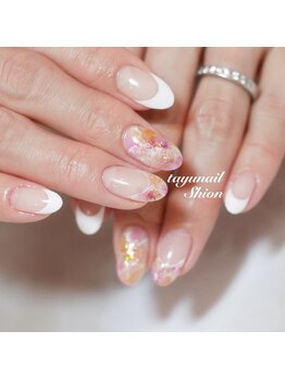 たゆ ネイル(たゆnail)/パラジェルフレンチネイル
