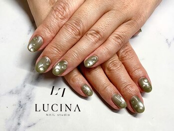 ネイルスタジオ ルキナ(LUCINA)/T-193 マグネット水滴ネイル