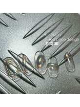 シービューティー(C BEAUTY)/クリア/シンプルアート/立体感