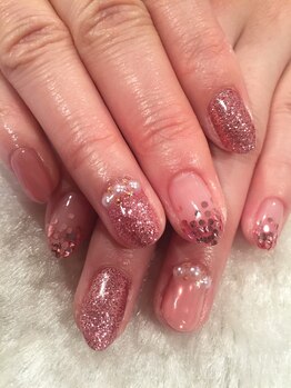 ヘア スパ リゾート リアン(hair spa resort Lien)/オーダーハンドジェル￥7000