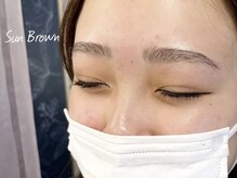 サンブラウン(SUN BROWN)/Ladies eyebrow designed 