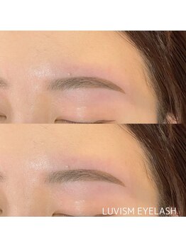 ラヴィズム アイラッシュ アンド ネイル (LUVISM)/アイブロウWAX★ 担当:時田
