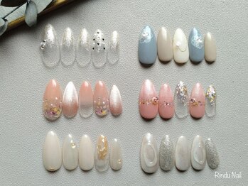 リンドゥネイル 上小田井店(Rindu Nail)/５月新作　定額キレイ系