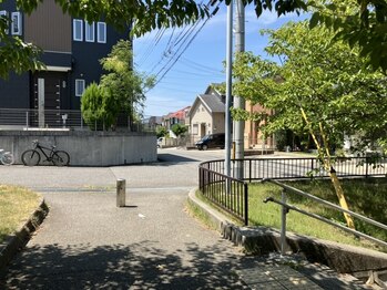 鍼灸庵利央/山陽バス「舞多聞口」から道順5