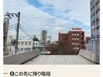 アシタ 柏店(ASHITA)/この先に降り階段