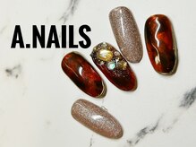 エーネイルズ 心斎橋(A.nails)/鼈甲ネイル