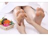【脚スッキリ★】もみほぐし40分+足つぼ20分 合計60分 ¥5700→¥5500