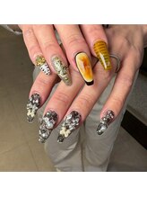 ビー 高槻(be)/マグネットネイル/夏ネイル