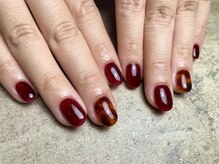 ライフ セカンド(LIFE2nd)/秋ネイル