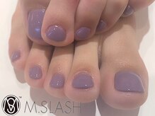 エムスラッシュ ネイル たまプラーザ(M.SLASH)/フットネイル