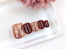 ツメトトノウ/秋フット 大理石風マーブル