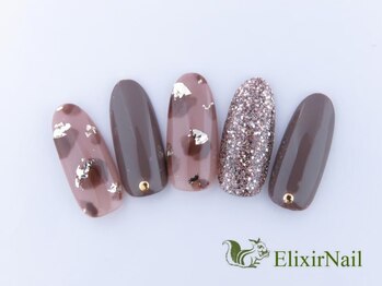 エリクサーネイル 心斎橋(Elixir Nail)/定額aシンプル/クーポン使用