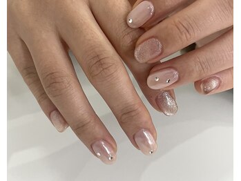 ラボテ(laboT)/white×pink