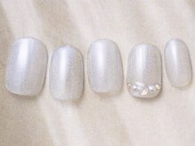 アイネイルズ 天神今泉店(I-nails)/【Kotone.n】透け感ラメ