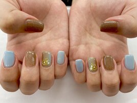 【堰代】シンプルネイル