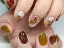 メロウトーン(mellow tone)/秋ネイル