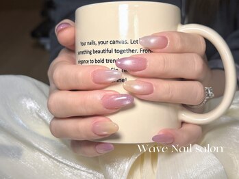 ウェーブネイルサロン'('Wave Nail salon)/持ち込みデザイン/フィルイン