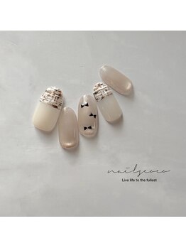 ネイルズ ココ(nails COCO)/ツイードネイル