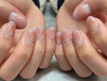 ニュアンス モヤモヤ 春ネイル