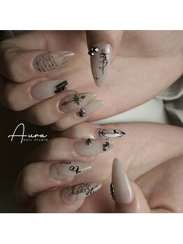 強めギャルネイル