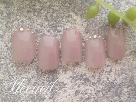 シンプル上品ネイル¥7480