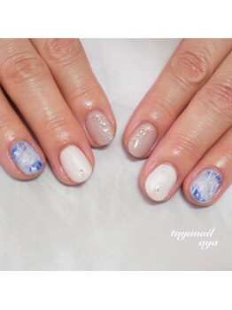 たゆ ネイル(たゆnail)/爽やかネイル