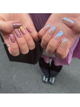 ハラジュクネイルズ(harajukunails)/ニュアンスやり放題｜60分