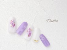 ネイルサロン ブランロール 白金店(Nail Salon Blanl'or)/すずしげしずくネイル