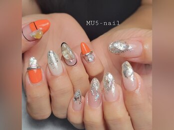 エムユーファイブネイル(MU5-nail)/【ジェル】オーダーコース