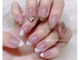 アシメ/ニュアンスフレンチ