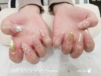 リオッサ オブ ラグーン(RIOSSA of Lagoon)/ワンホンネイル×成人式ネイル