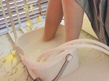 ルナ(Luna)の雰囲気（水素足湯で♪足先もしっかりと温めます♪）