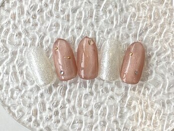 ジプソフィル ネイル 春日部(Gypsophile Nail)/定額ミディアム¥7500
