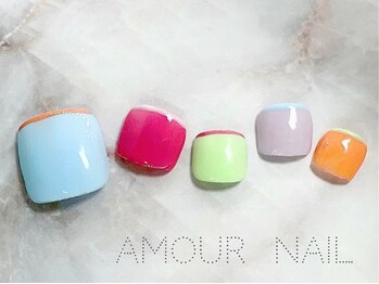 アムールラッシュ 新宿店(Amour lash)/フット シンプルデザインコース