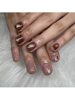 チャイ 大阪上本町店(chai)/秋ネイル