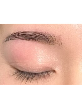 アイブロウメニューがあるサロン