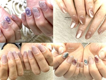 オリーブ(OLIVE)の写真/新春を楽しむネイルも★最新アート~シンプル系までトレンド感あるサンプルが豊富で選ぶのも楽しい♪