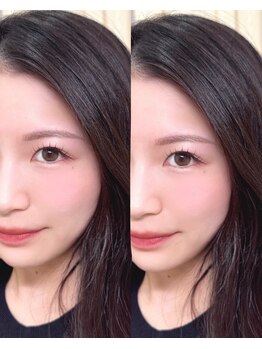 ルピア 緑井(LUPIA)の写真/眉毛×まつげのセットで朝の時短に!お顔の印象を決める目元こそ、プロの技術で自分史上最高の仕上がりを♪