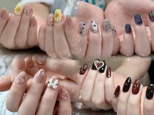 ネイルズ イロハ 大塚店(NAILS 168)の雰囲気(#やり放題#かわいい#リボン#ハート#ニュアンス)