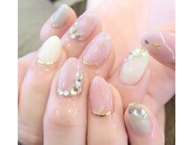 グラマラス アンジェアイ 荻窪店(glamourous ange eye)/ビジューネイル