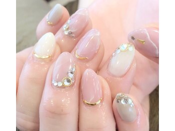 グラマラス アンジェアイ 荻窪店(glamourous ange eye)/ビジューネイル