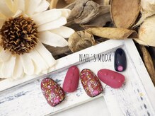 ネイルズ モダ(NAIL'S MODA)/10月の新作2/ペチュニア柄