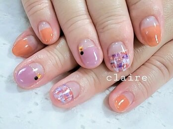 クレール(claire)/定額シンプルアート¥5500