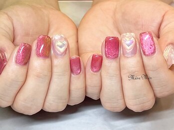 パラジェル認定サロン メールメール 池袋店(MereMer)/韓国風キラキラネイル