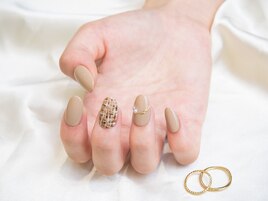 パラジェル　ツイードネイル